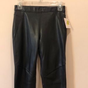 NWT FREE PEOPLE leather pants
